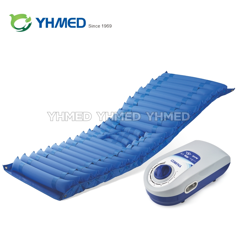 GUSAJ Pressure Ulcer Cushion Alternating Pressure Medical Air Mattress With  Pump Anti Bedsore Air Mattress Single-person Household Nursing Air