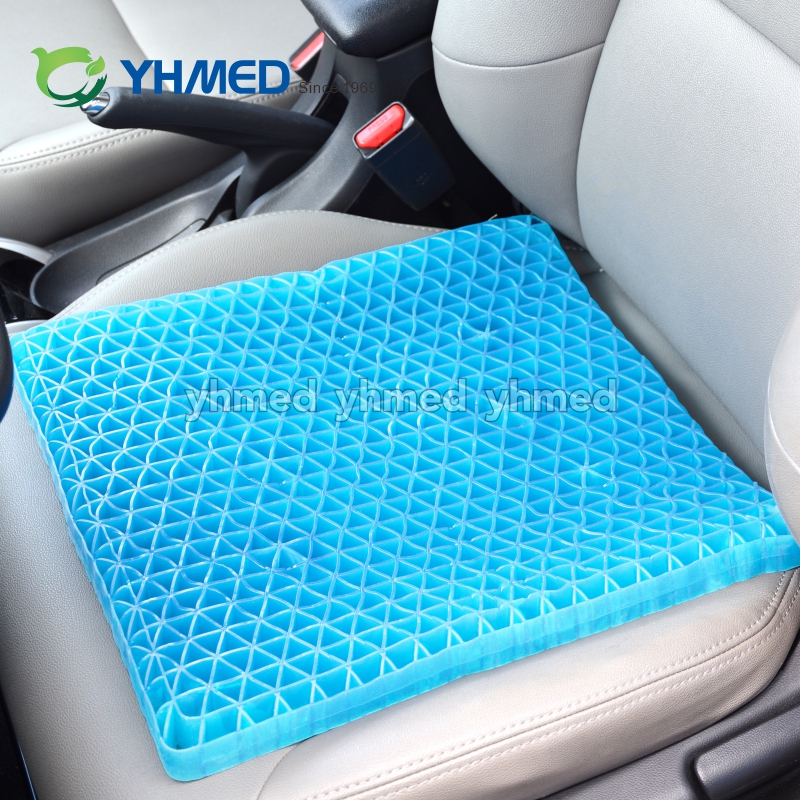 Car Office Hemorrhoid Coccyx Orthopedic Cooling Gel Seat Cushion 