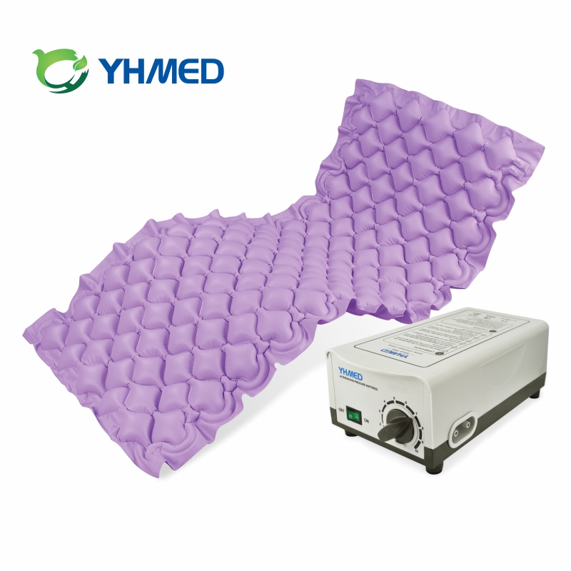 YHMED Inflatable Medical Alternating Bubble Air Mattress Pad With Pump
